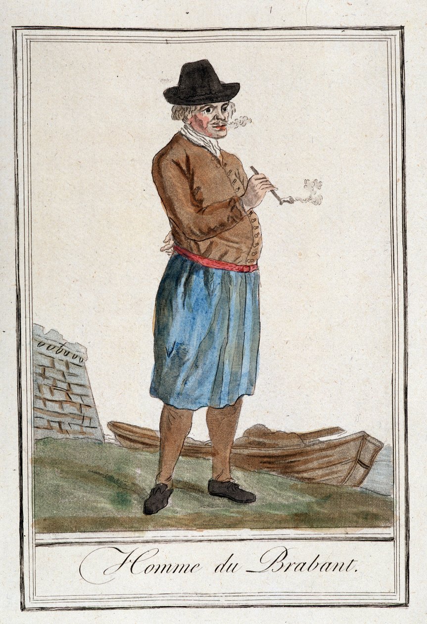 Mann aus Brabant (Belgien) von Unknown artist