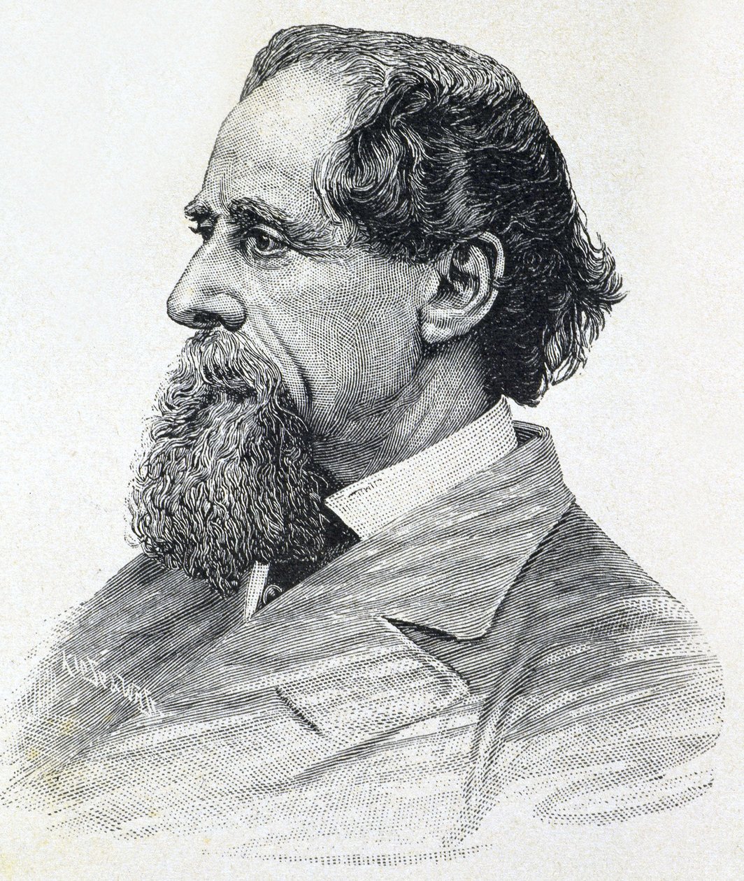 Porträt von Charles Dickens von Unknown artist