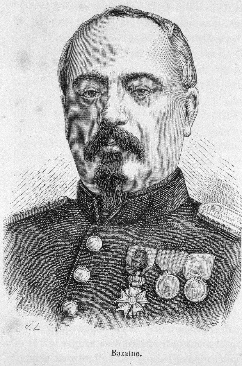 Porträt von Francois Achille Bazaine von Unknown artist