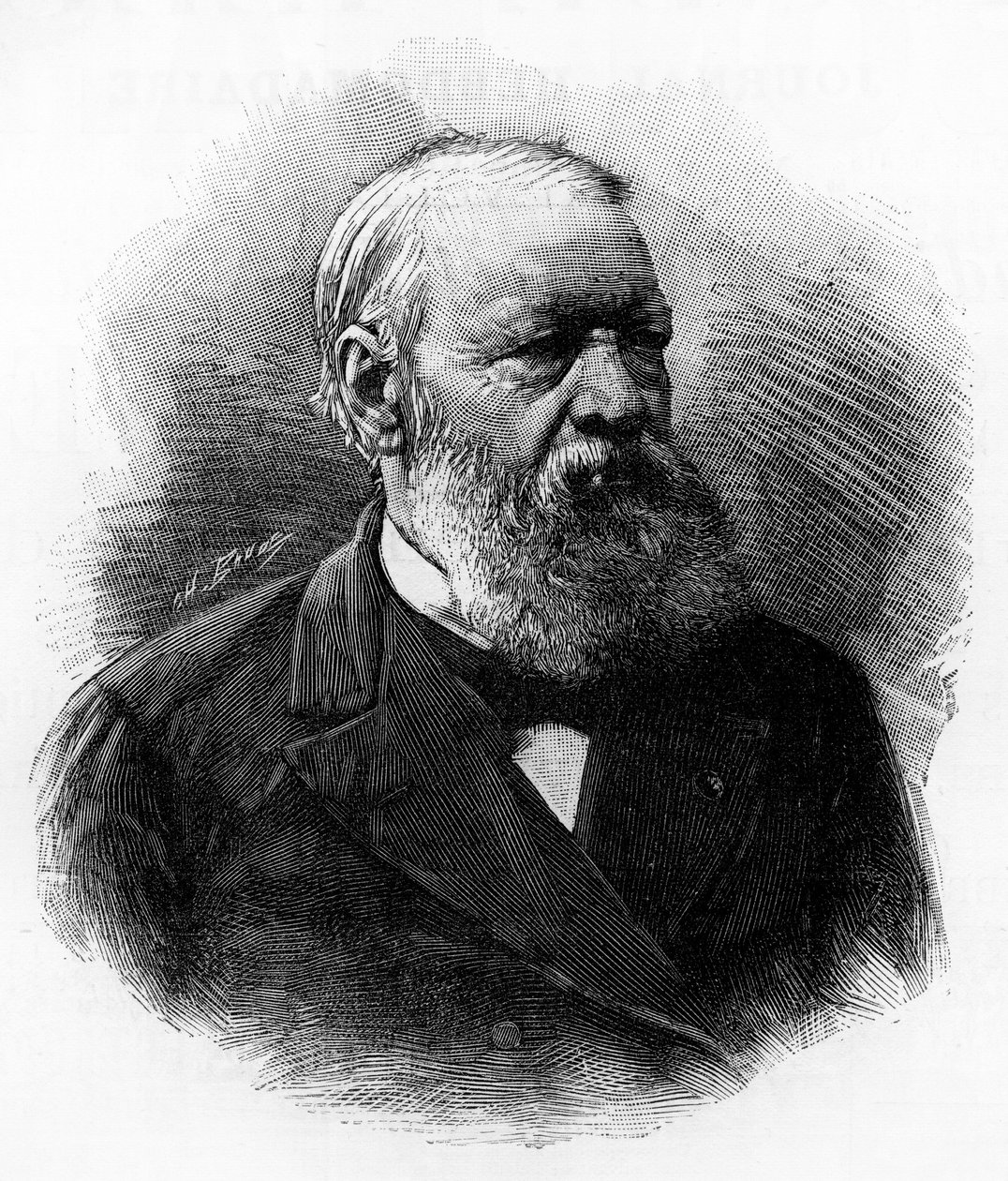 Porträt von Henri Conscience (Hendrik Conscience) von Unknown artist