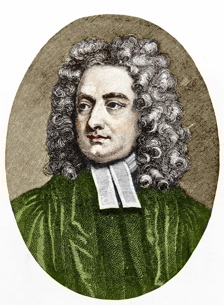 Porträt von Jonathan Swift (1667-1745) von Unknown artist