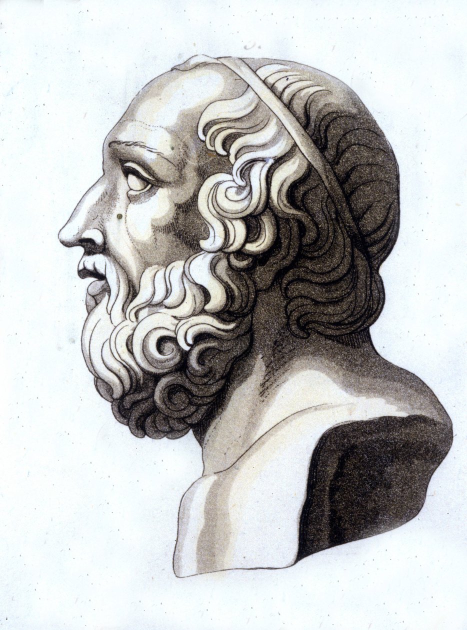 Porträt von Platon (-428; -348) von Unknown artist