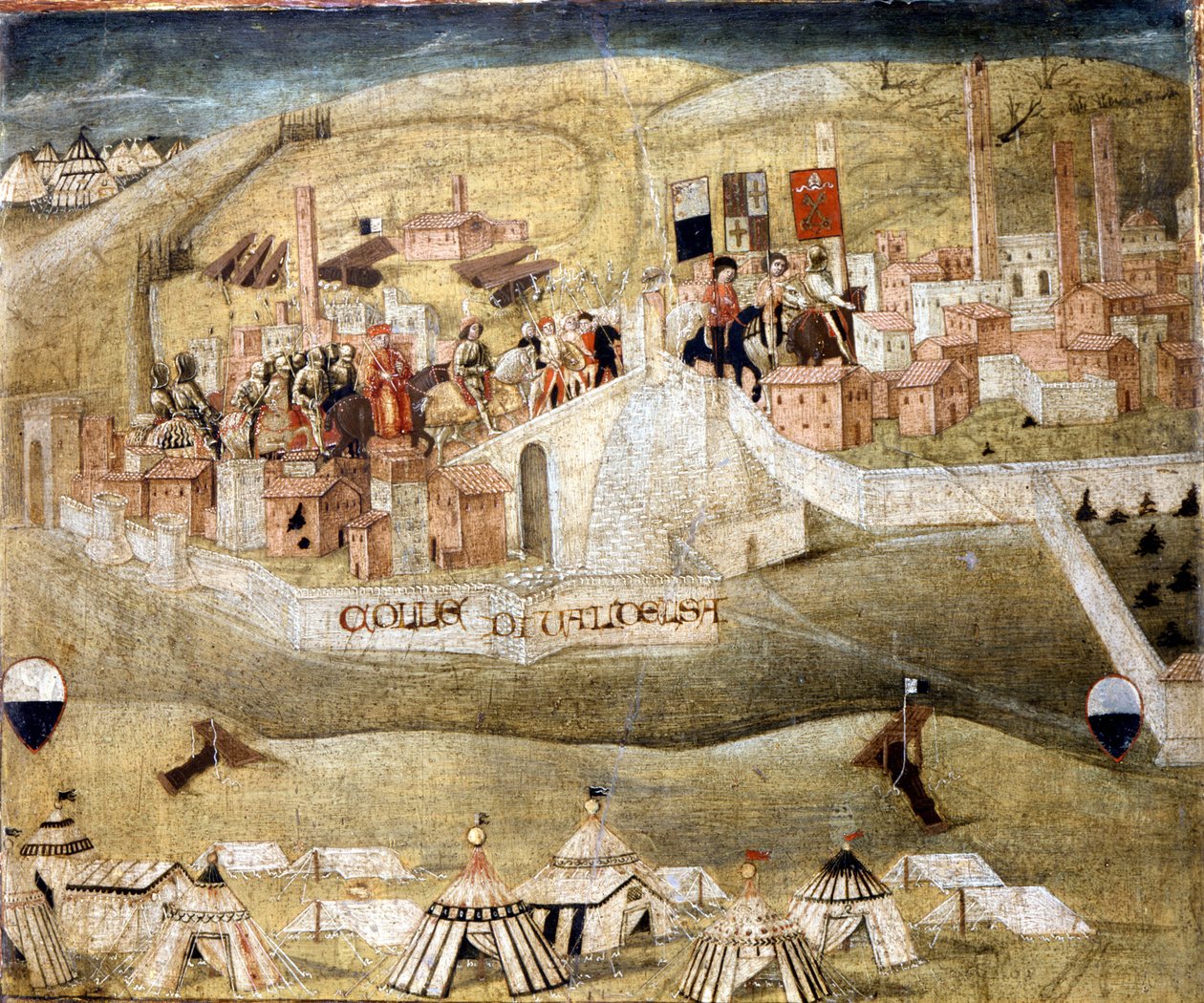 Die Kapitulation von Colle Val d