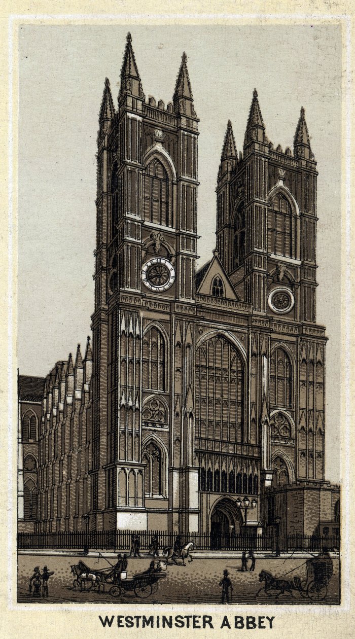 Ansicht der Westminster Abbey, London, England von Unknown artist