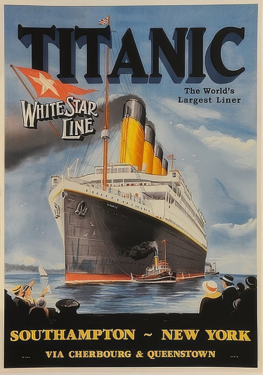White Star Line. Titanic von Unknown