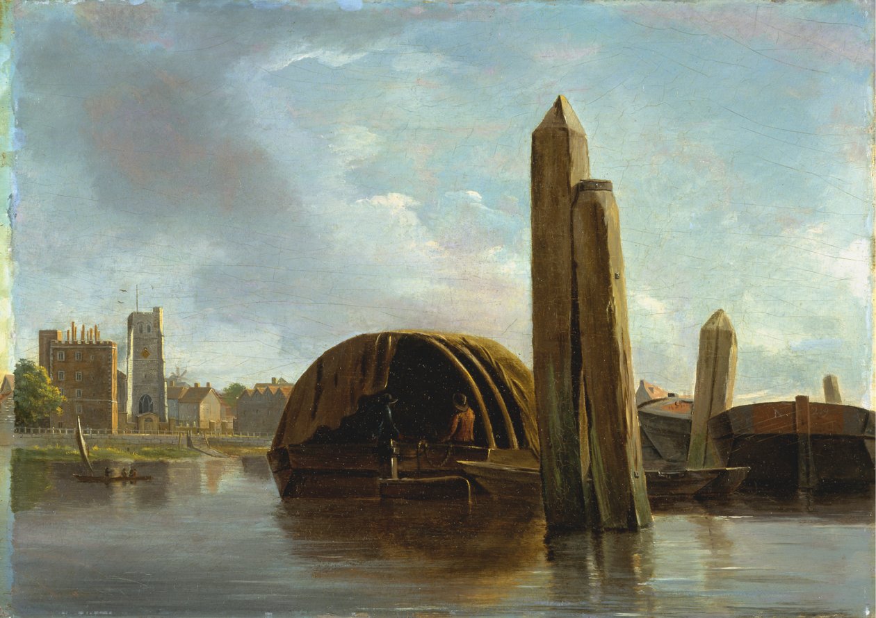 Ein Blick auf Lambeth von Unknown artist
