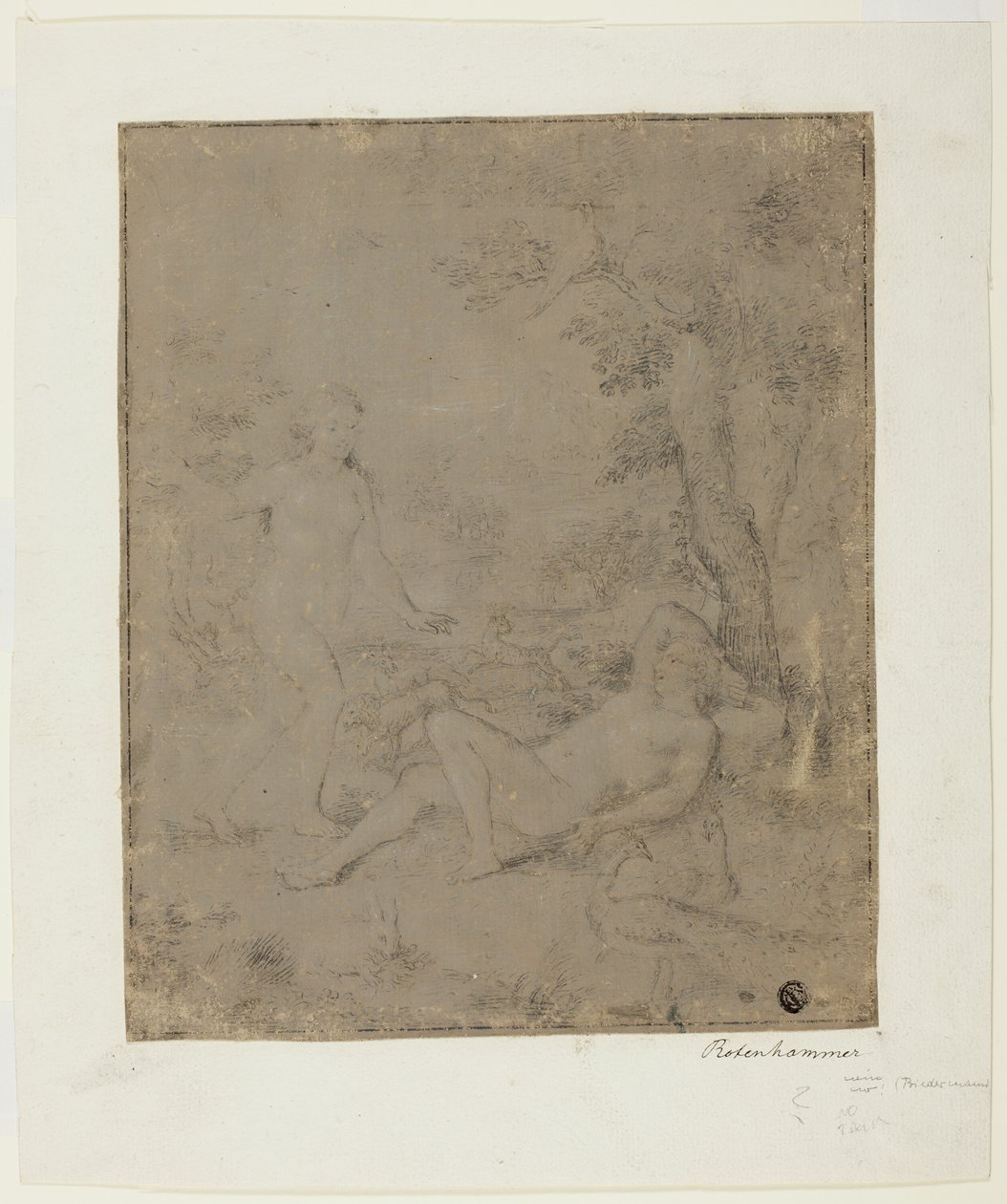 Adam und Eva von Unknown artist
