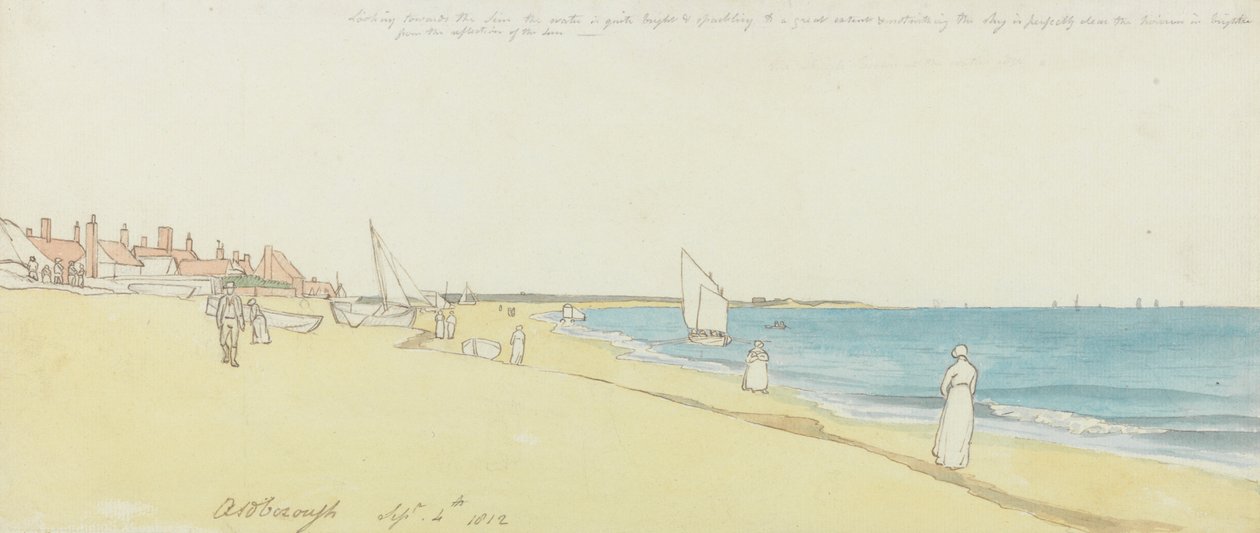 Aldborough, 4. September 1812 von Unknown artist