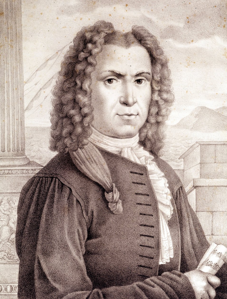 Benedetto Marcello (1686-1739) italienischer Komponist von Unknown artist