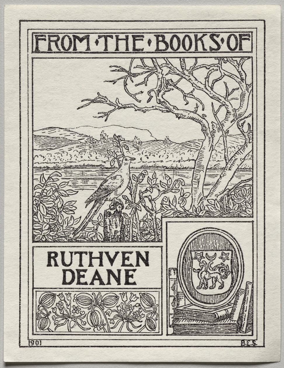 Exlibris: Ruthven Deane von Unknown artist