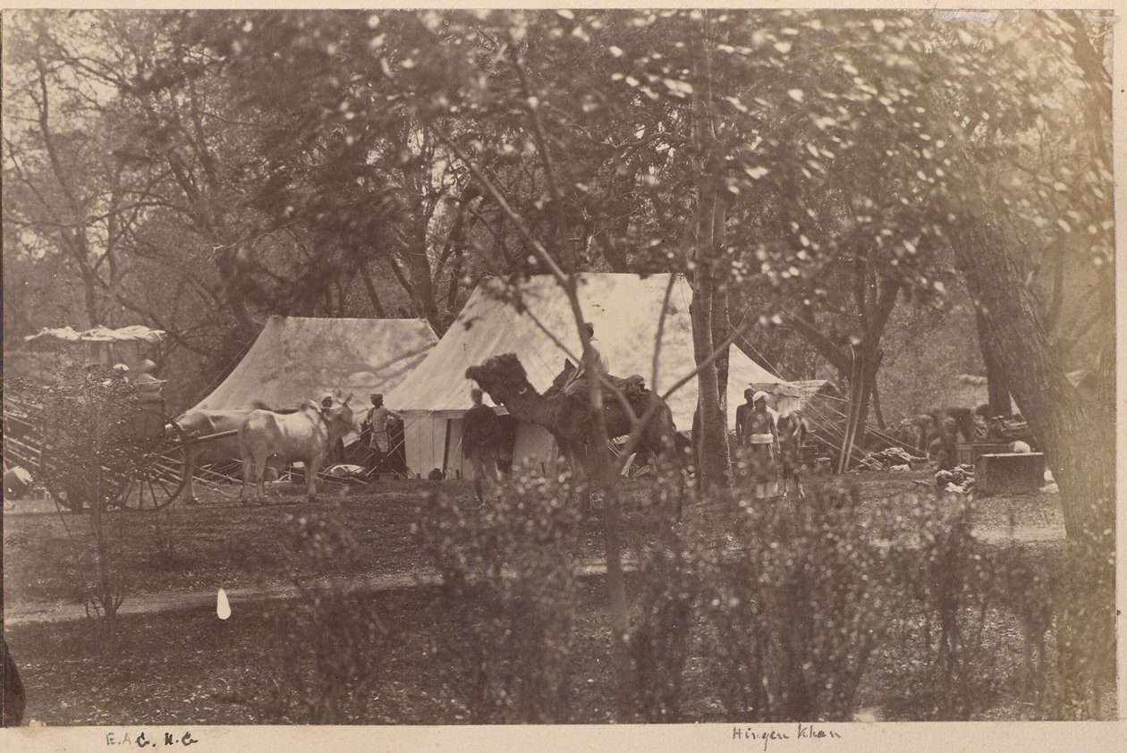 Camp Roorkee von Unknown artist