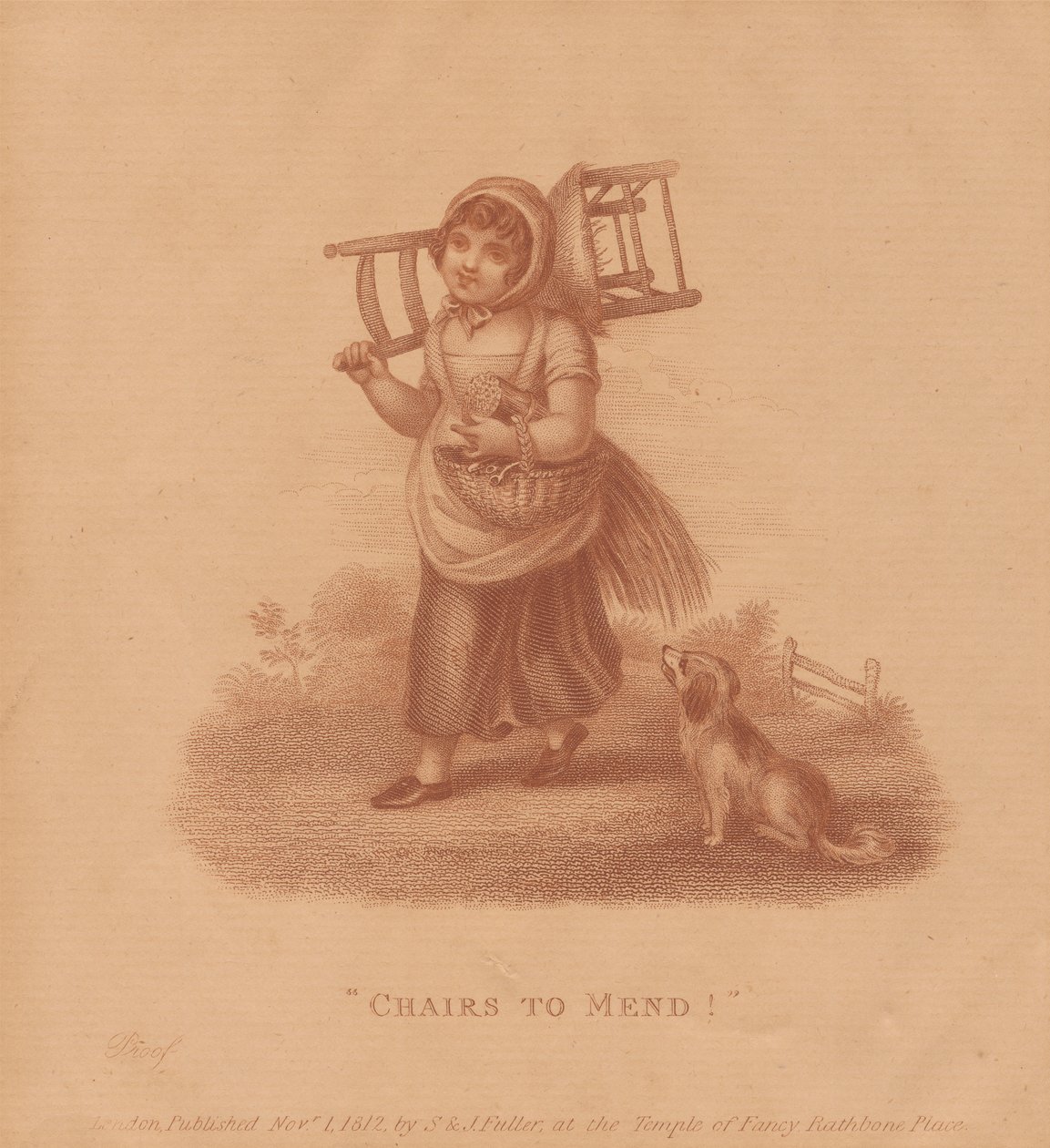 Stühle zu reparieren von Unknown artist
