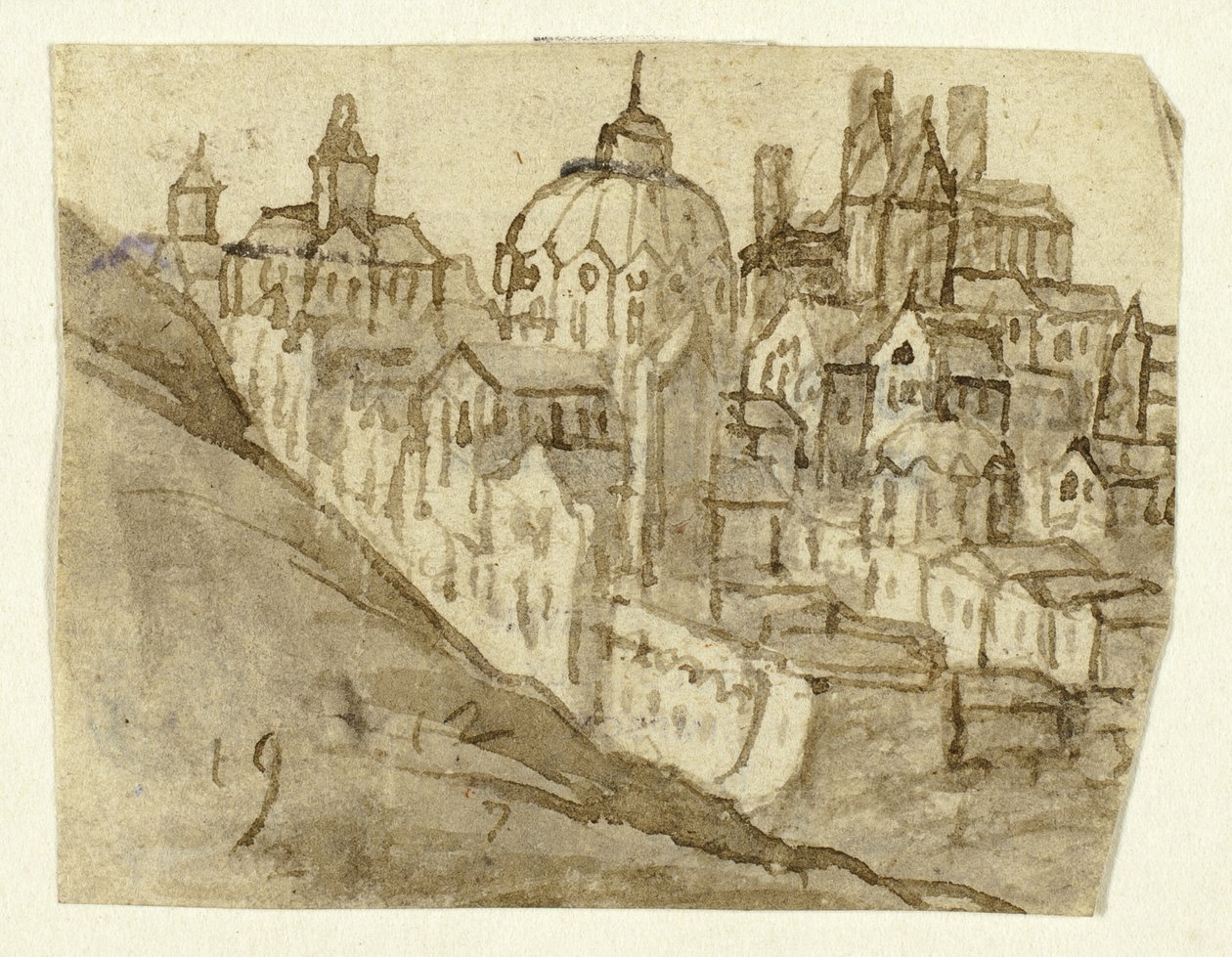 Zitadelle mit Kuppel von Unknown artist