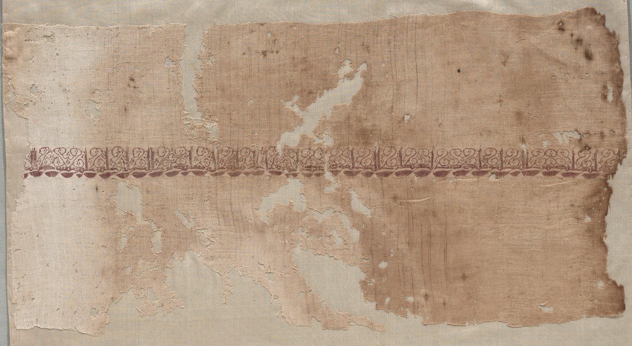 Fragment eines Tiraz von Unknown artist
