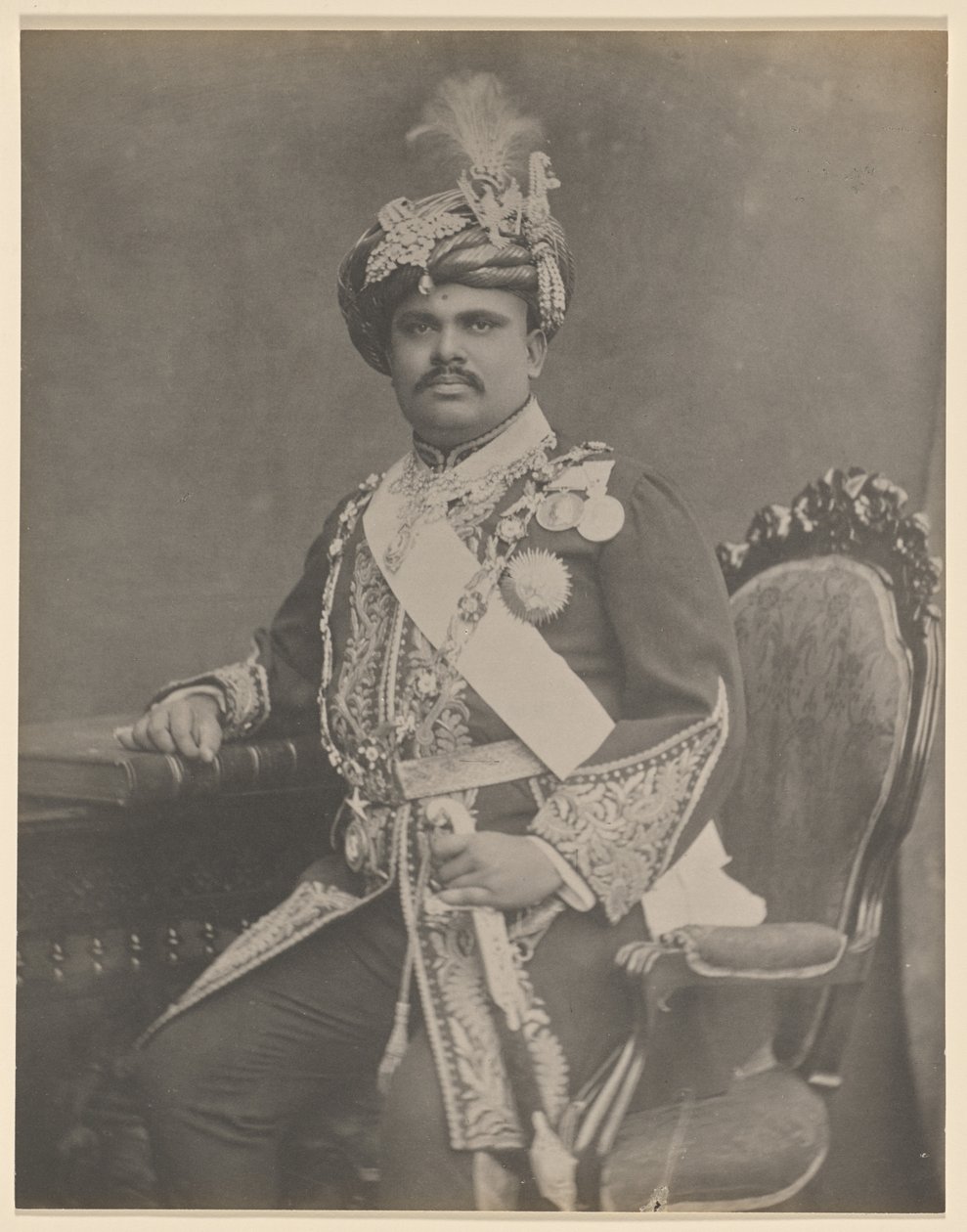 H.H.H. der Maharaja Takhtsingji von Unknown artist