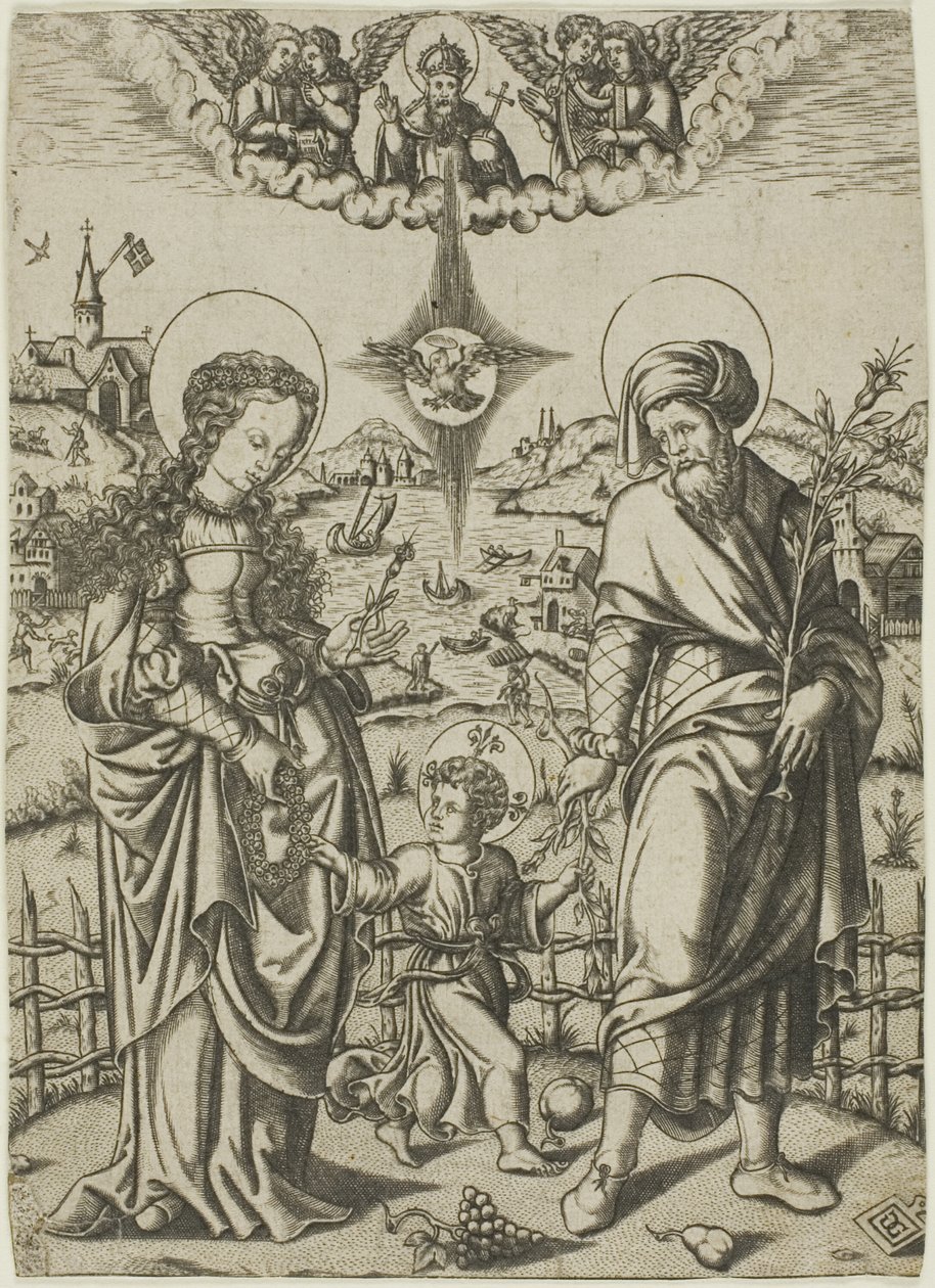 Heilige Familie von Unknown artist