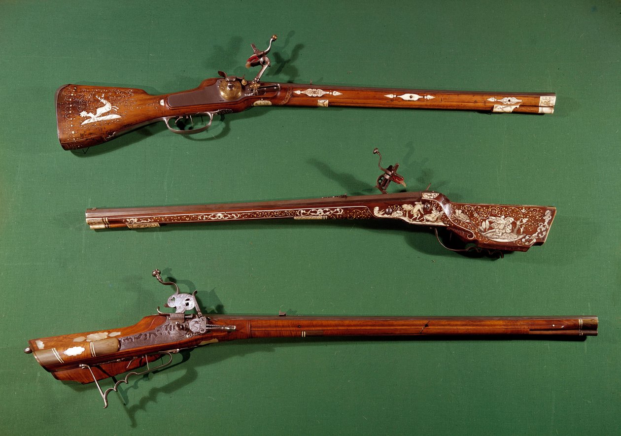 Jagdgewehre von Unknown artist