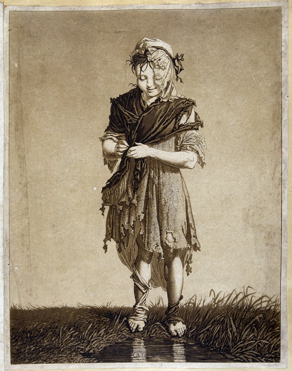 Irisches Mädchen von Unknown artist