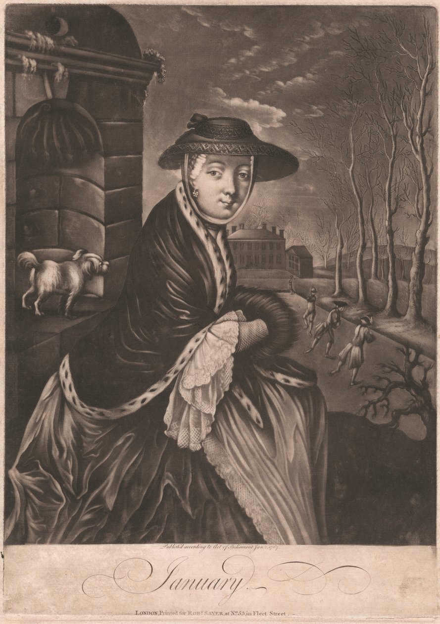 Januar von Unknown artist