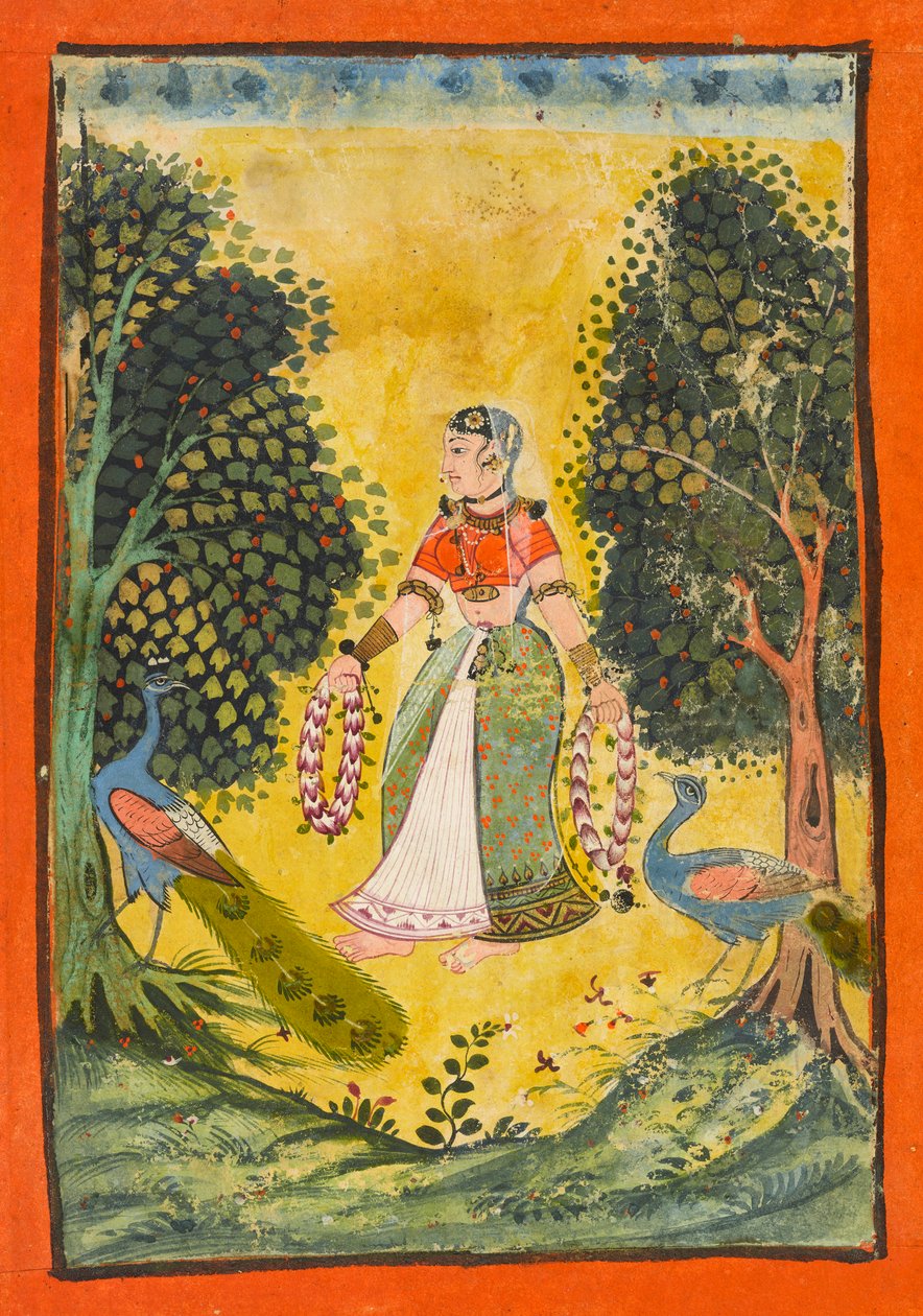 Kakubha Ragini, Folio aus einem Ragamala von Unknown artist