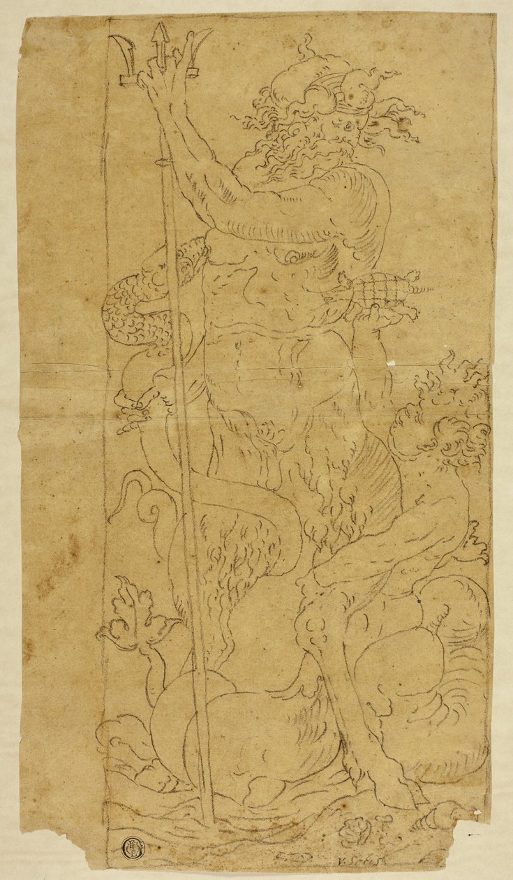 Neptun und Triton von Unknown artist
