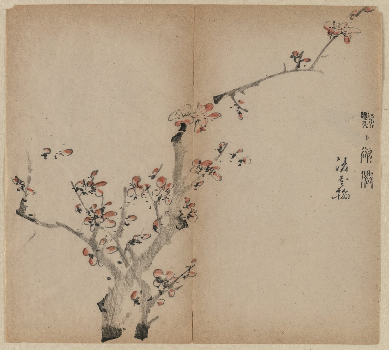 Pfirsichblüten von Unknown artist