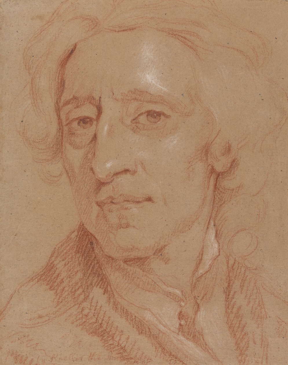 Porträt von John Locke, dem Philosophen von Unknown artist