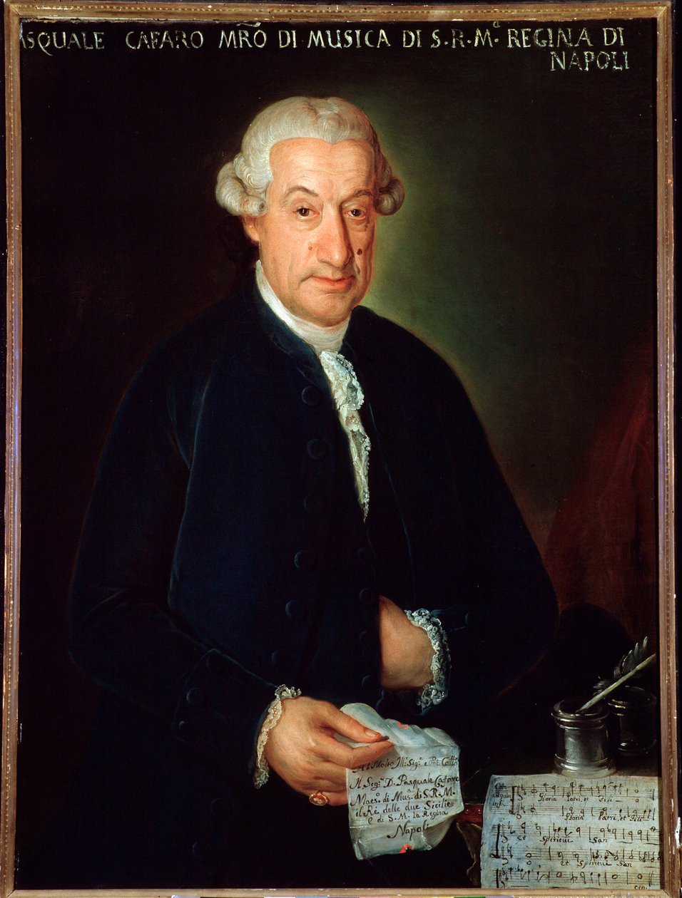 Porträt von Pasquale Cafaro (Gemälde) von Unknown artist