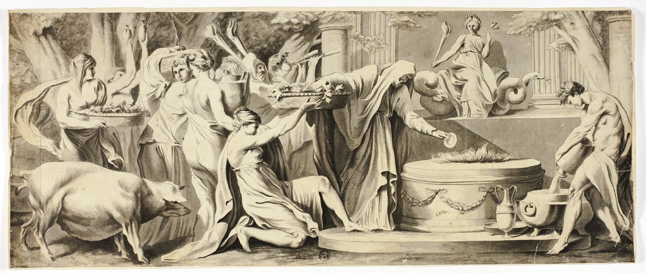 Opfer für Ceres von Unknown artist