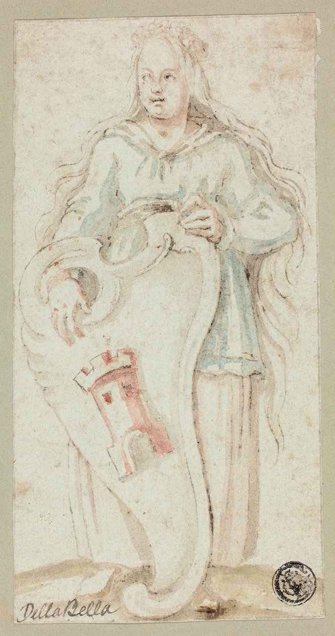 Heilige Barbara von Unknown artist