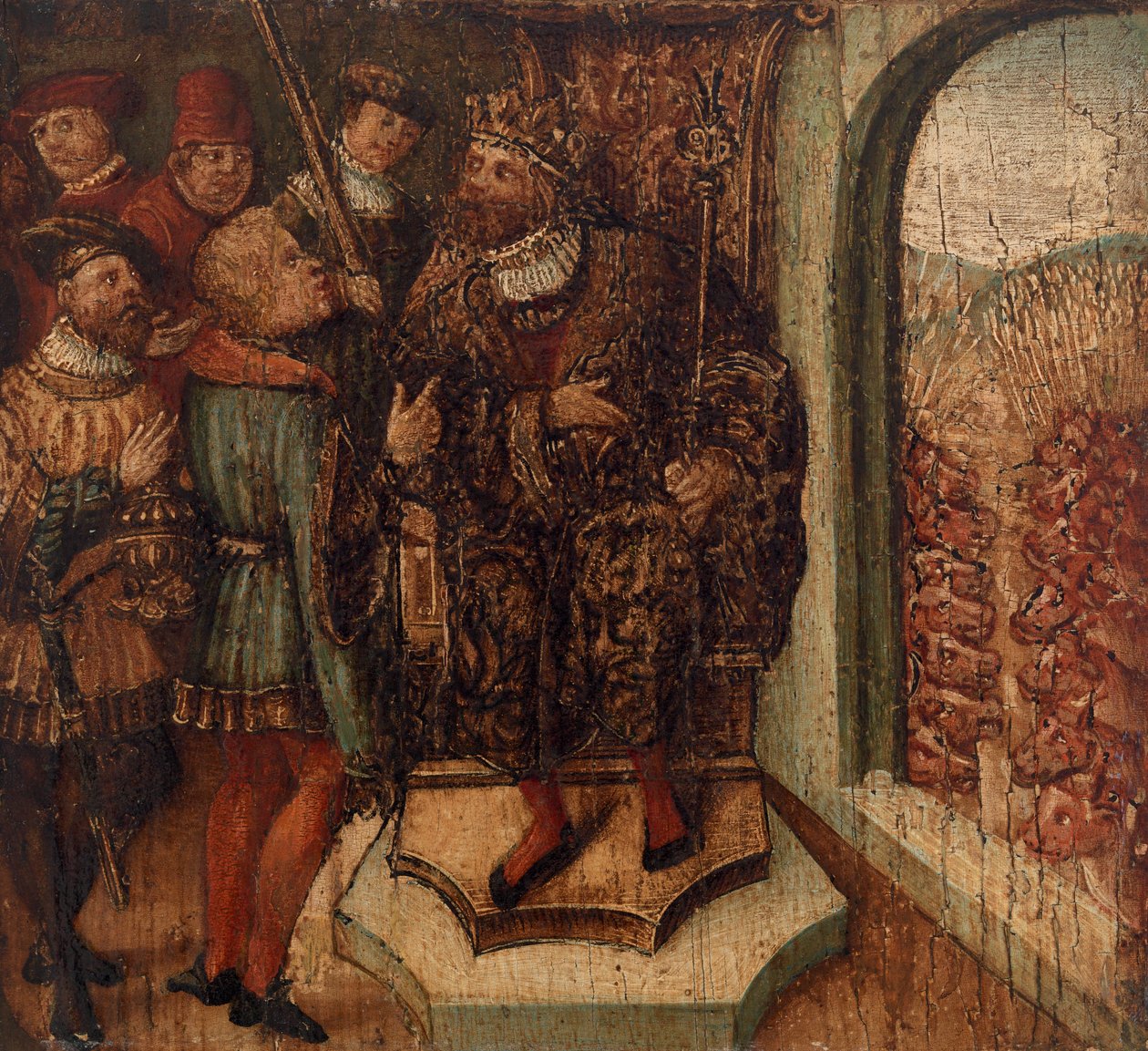 Sieben fette und sieben magere Kühe von Unknown artist