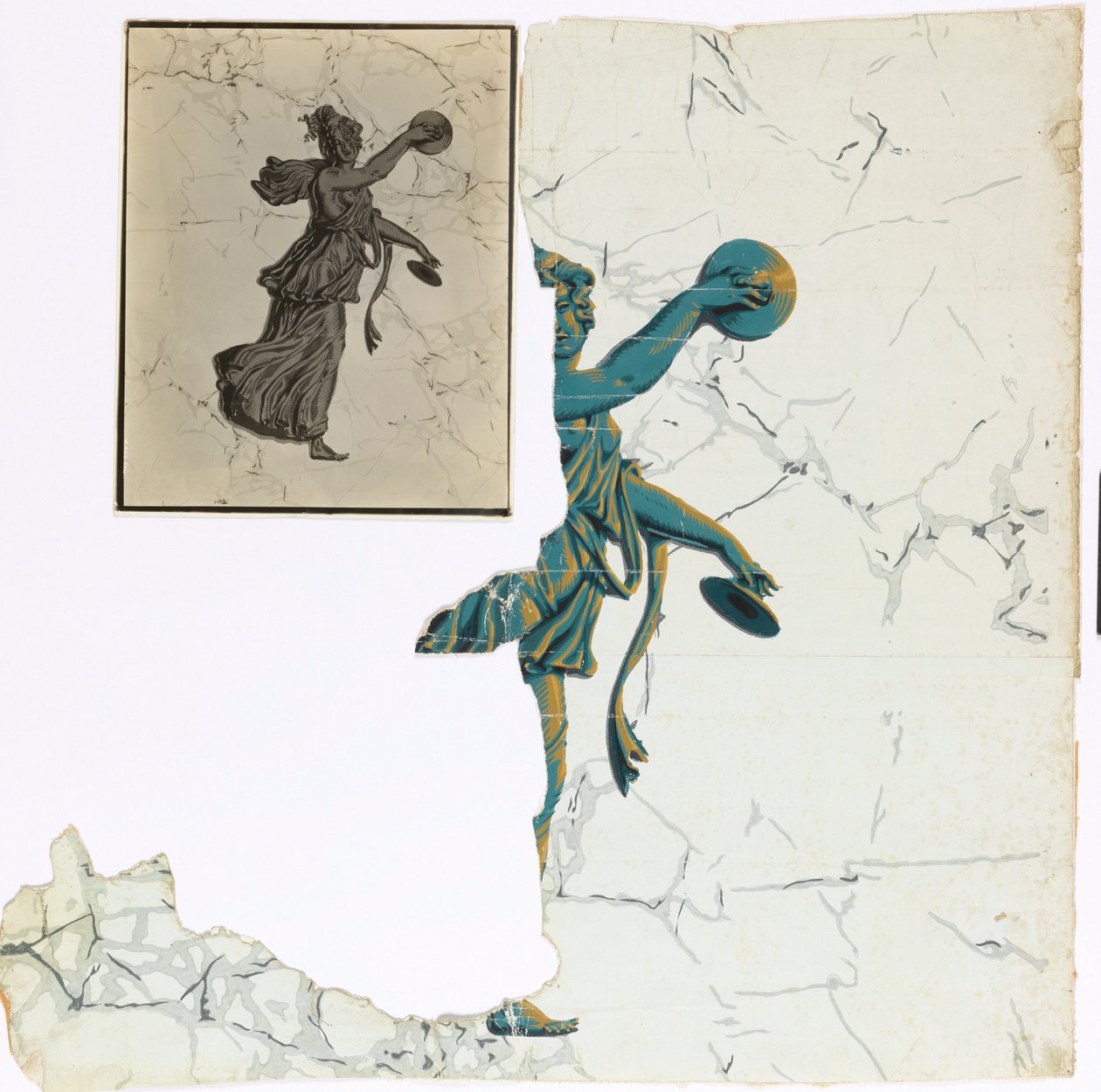 Seitenwand - Fragment von Unknown artist