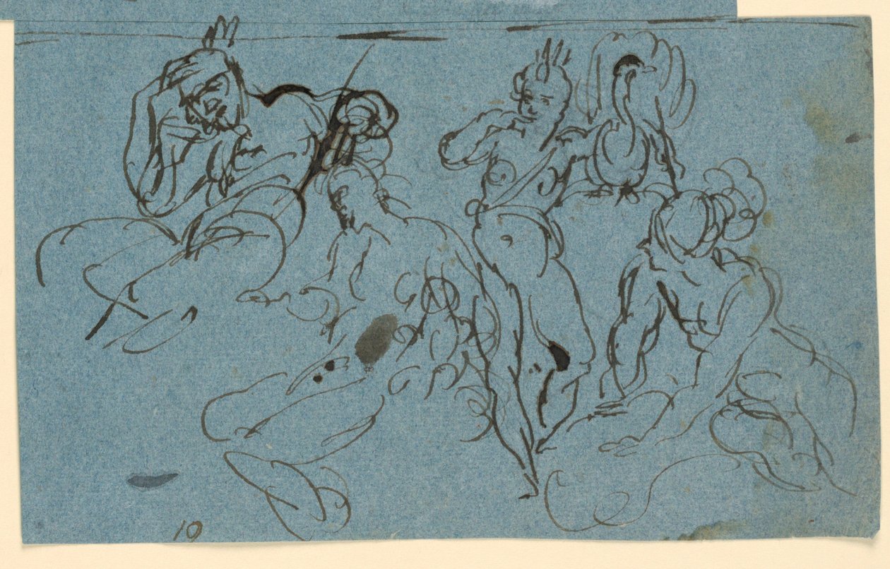 Skizzen für das Urteil des Paris von Unknown artist
