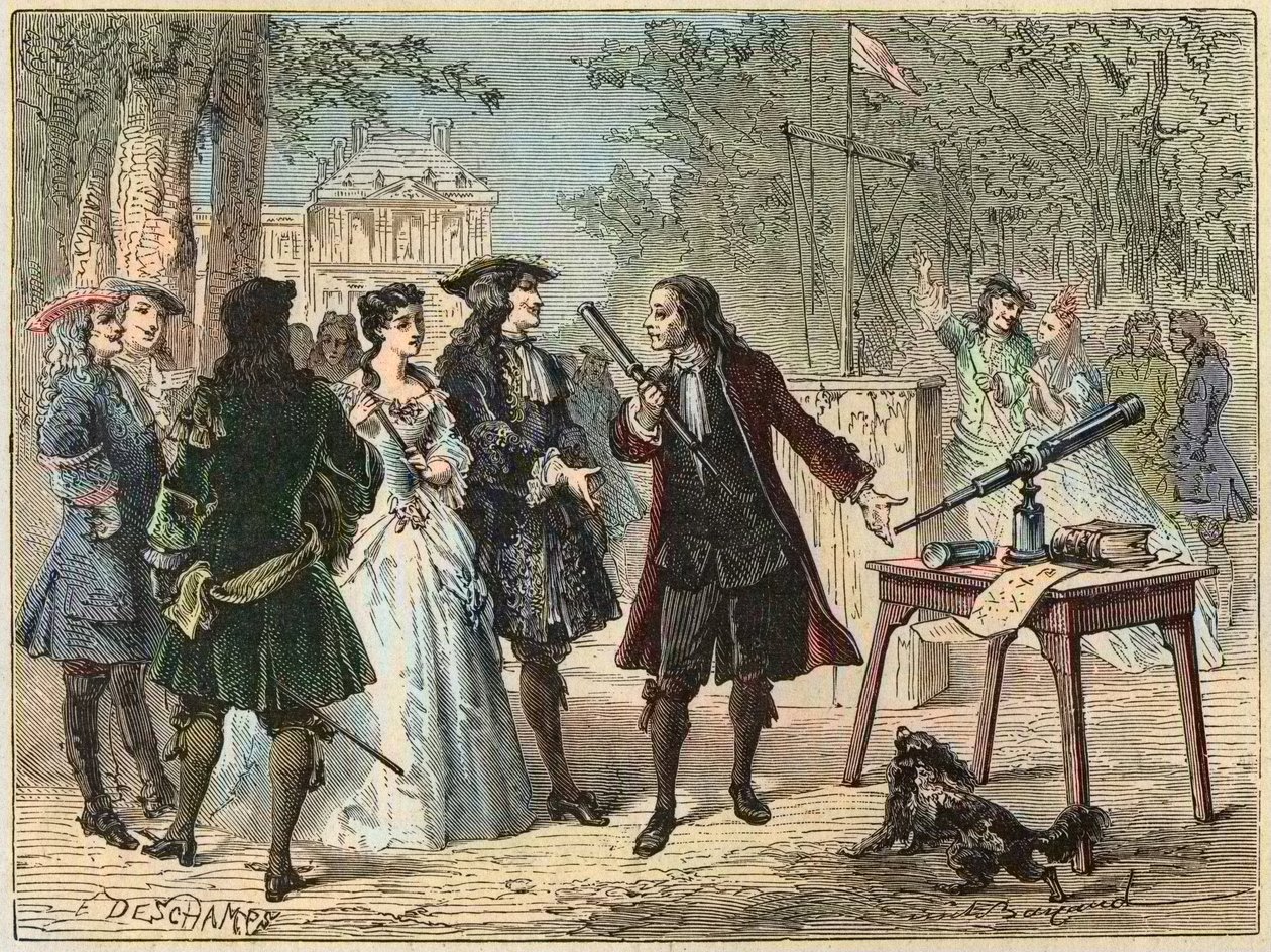 Telegraphische Erfahrung von Guillaume Amontons von Unknown artist