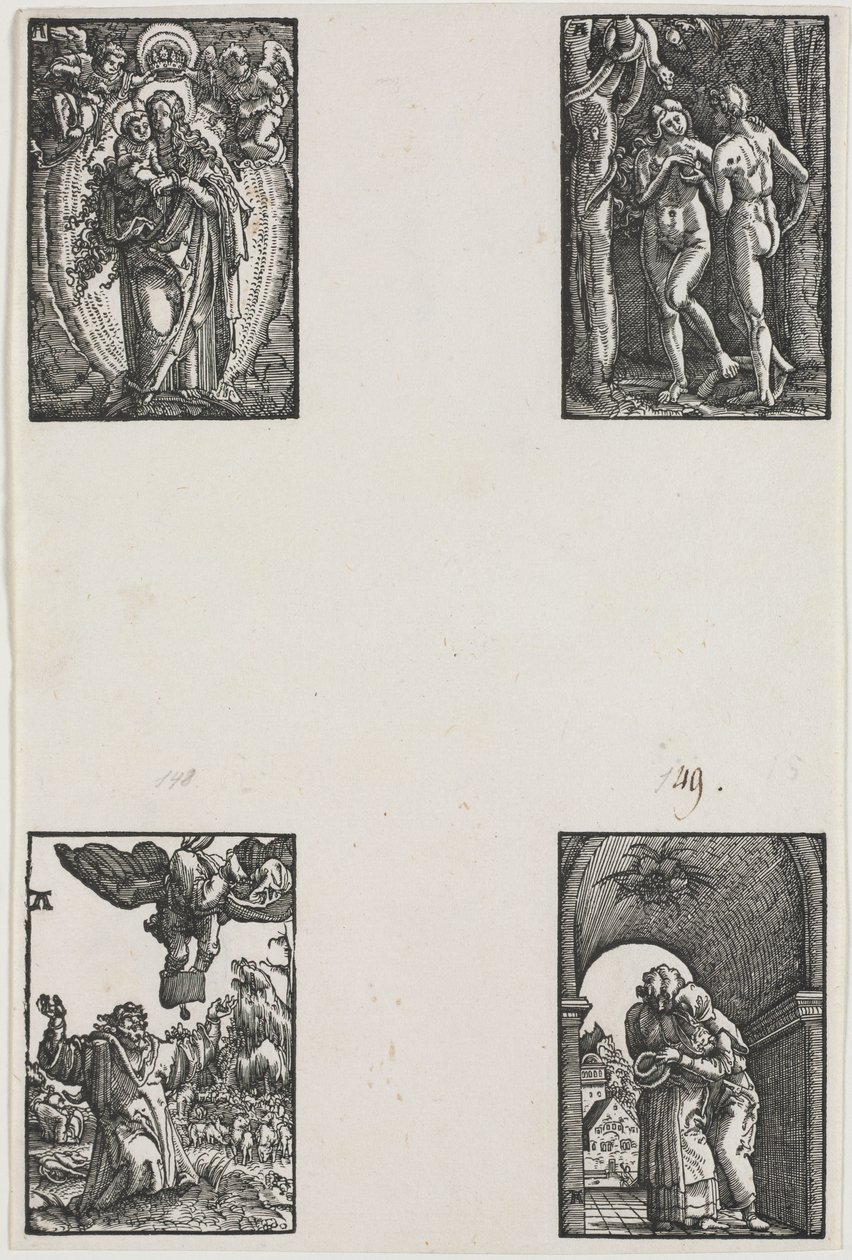 Der Fall und die Erlösung des Menschen von Unknown artist