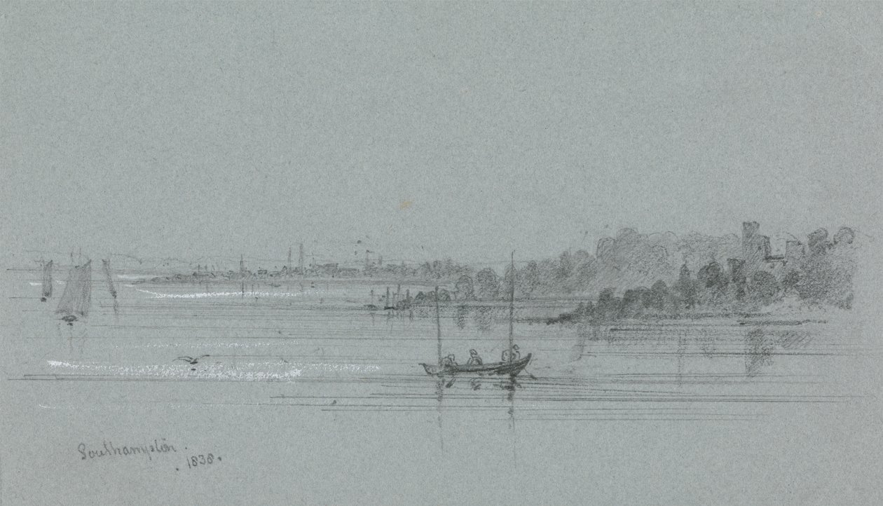 Der Hafen von Southampton von Unknown artist