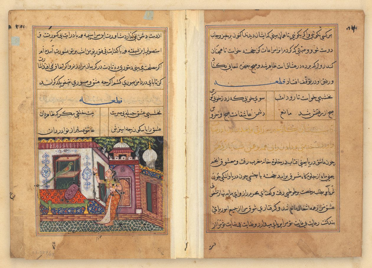 Tuti-Nama (Geschichten eines Papageis) von Unknown artist