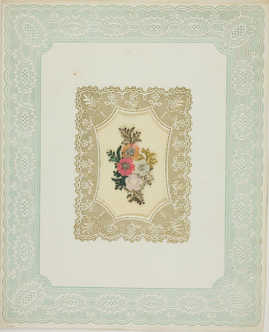 Ohne Titel Valentinstag (Blumen) von Unknown artist