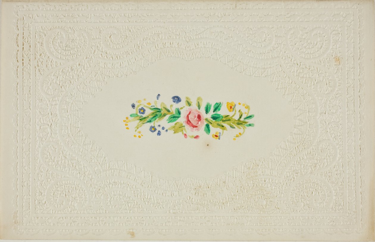 Unbetiteltes Valentinsmotiv (Blumen) von Unknown artist