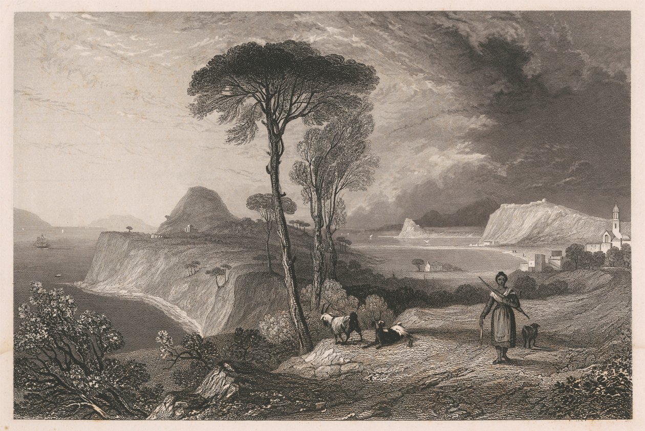 Ansicht der indischen Küste von Unknown artist