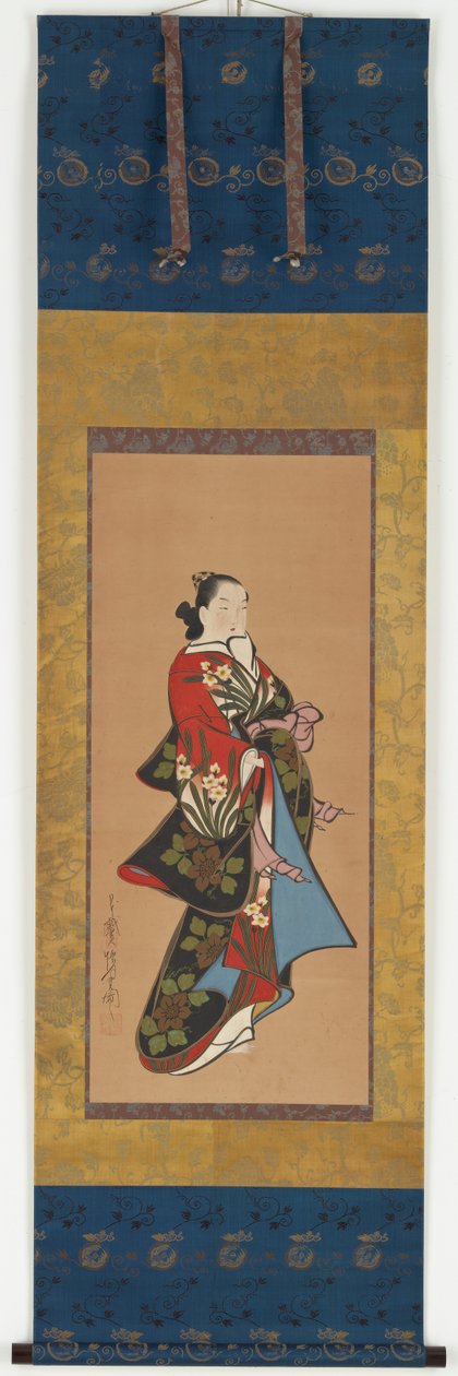 Yujo stehend von Unknown artist