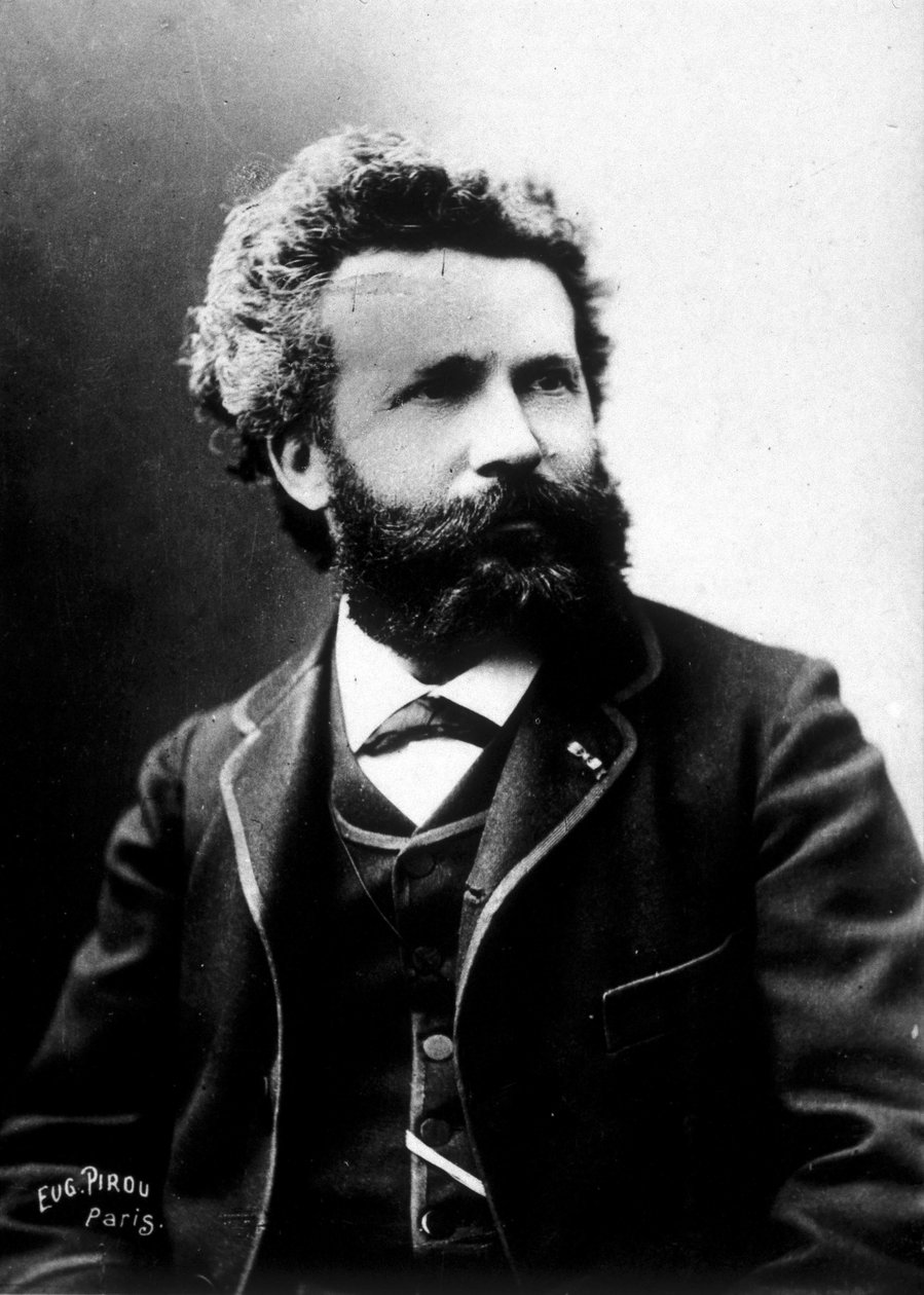 Camille Flammarion, französischer Astronom, um 1890 von Unknown photographer