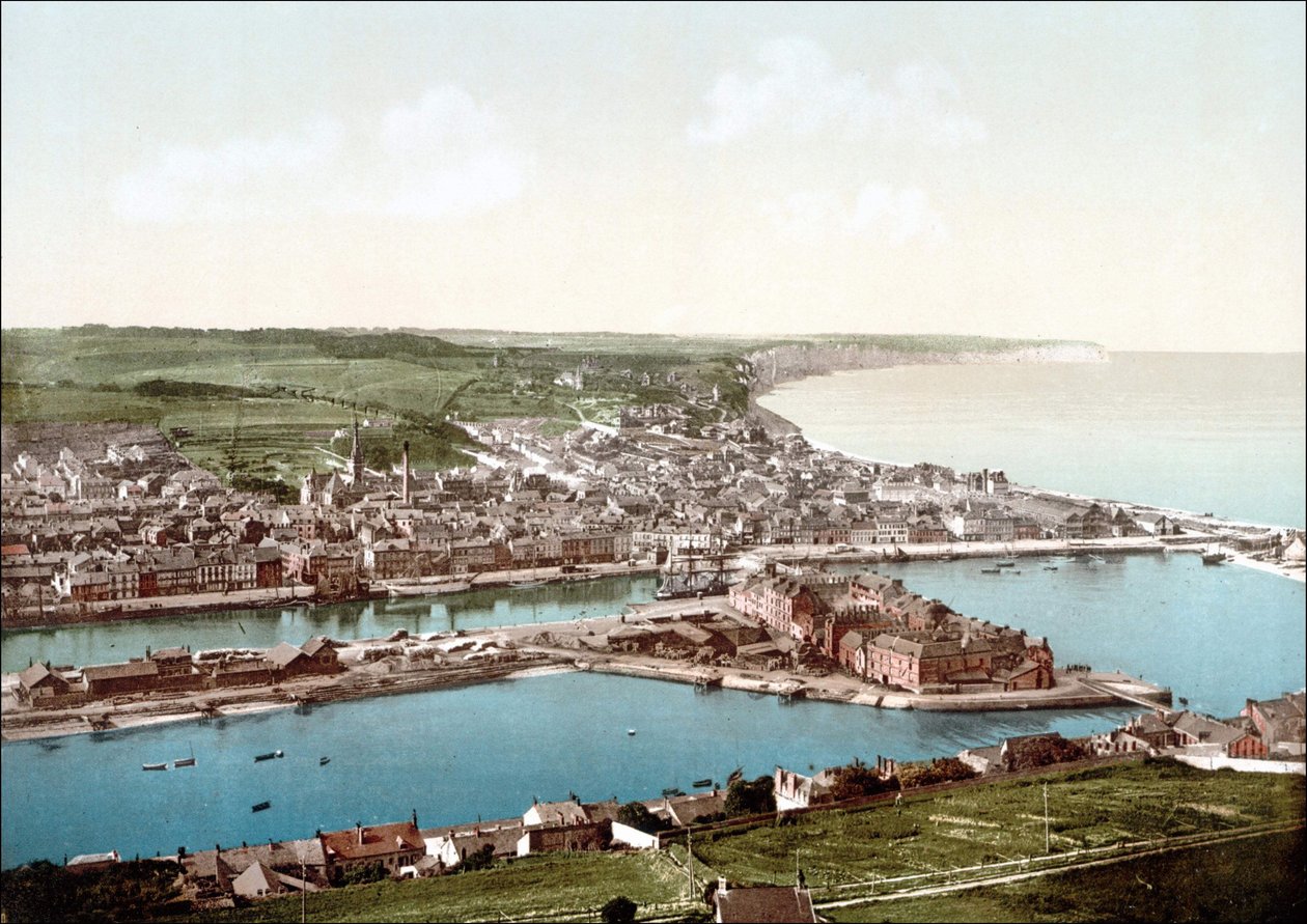 Fécamp und seine Klippen - V. 1895. von Unknown photographer