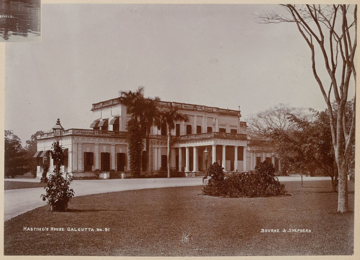 Hastings House, Kalkutta von Unknown photographer