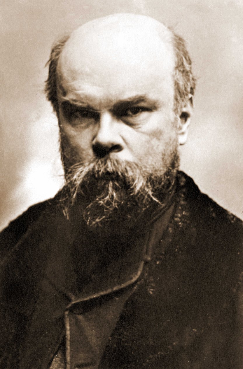Paul Verlaine (1844-1896), französischer Dichter von Unknown photographer