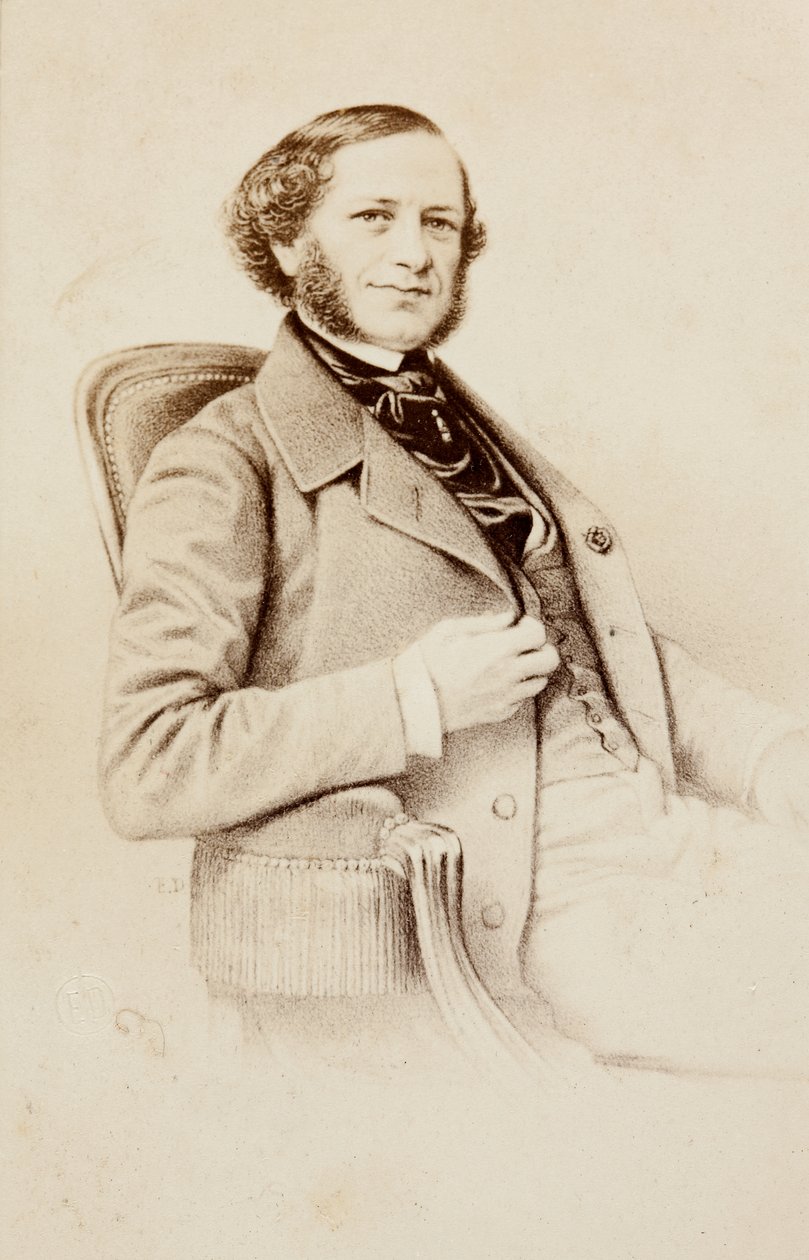 Porträt von Henri Herz von Unknown photographer