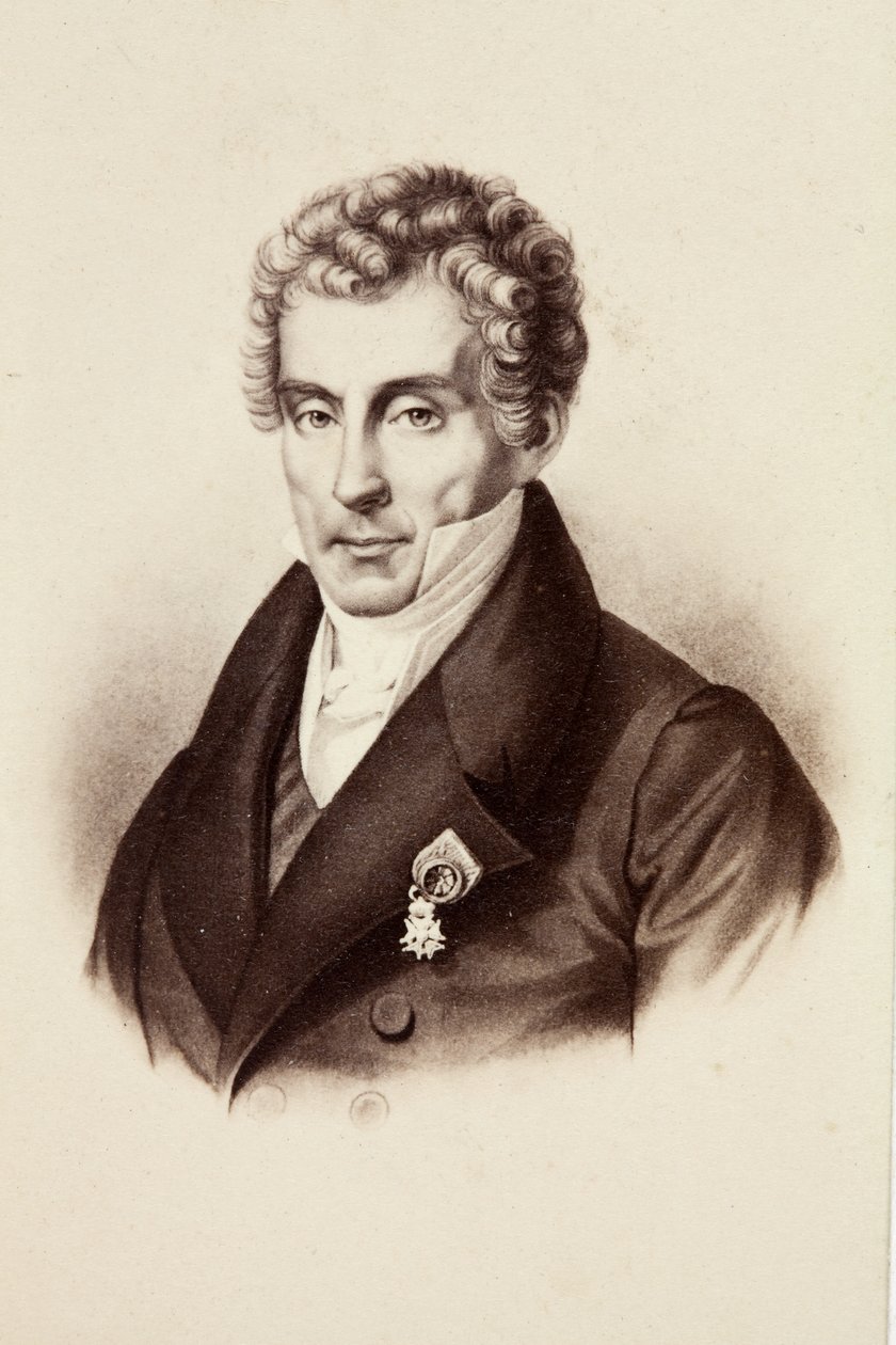 Porträt von Luigi Cherubini von Unknown photographer