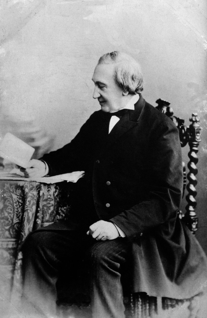 Porträt von Robert Franz (s/w Foto) von Unknown photographer