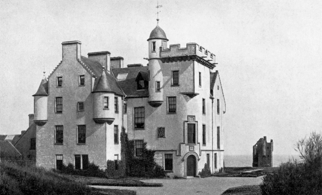 Keiss Castle, Caithness, Schottland von Valentine and Sons Ltd