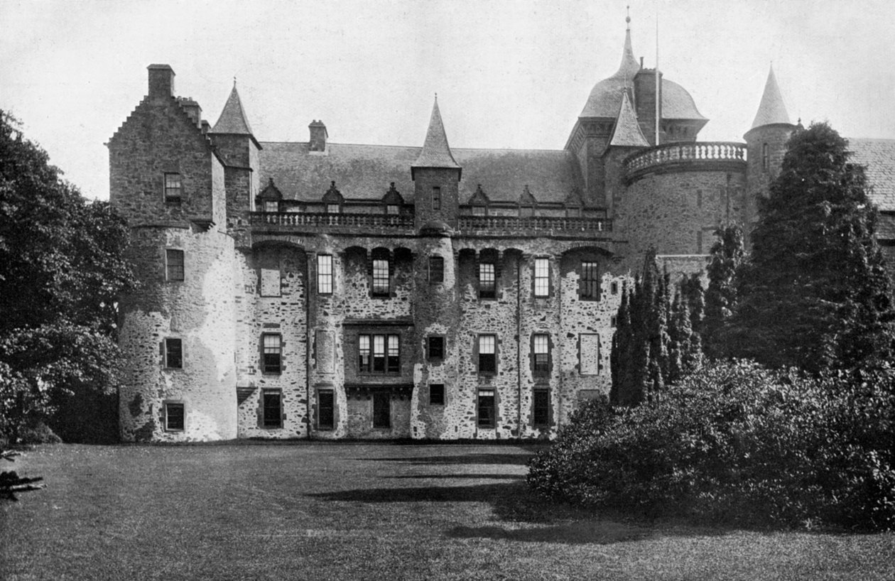 Thirlestane Castle, Lauder, Schottland, 1924-1926 von Valentine and Sons Ltd